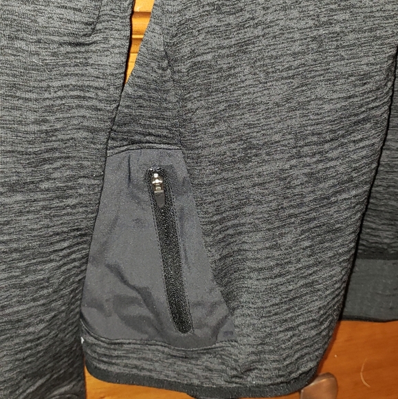 Nike Running Dri Fit Long Sleeve Jacket Gray Black - Picture 4 of 4
